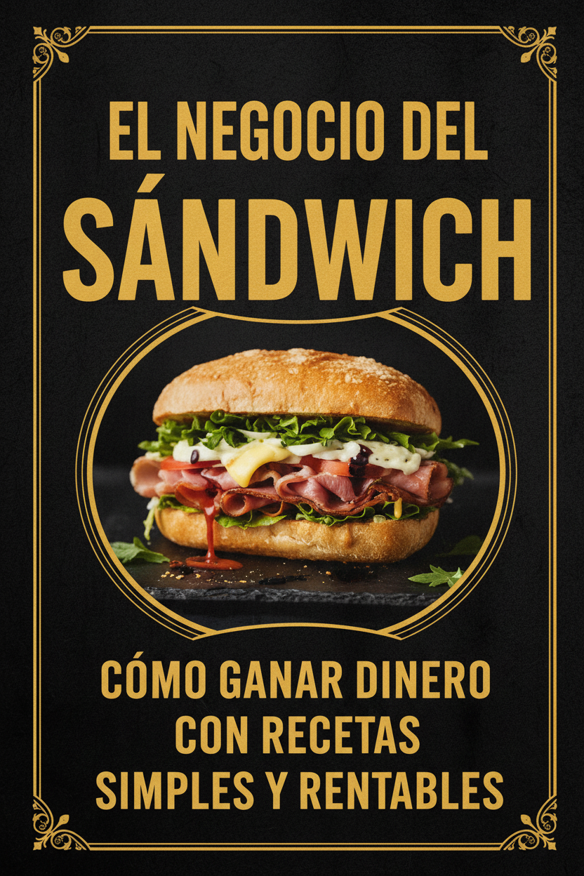 🔥 Ganá dinero vendiendo Sándwiches Gourmet 🥪